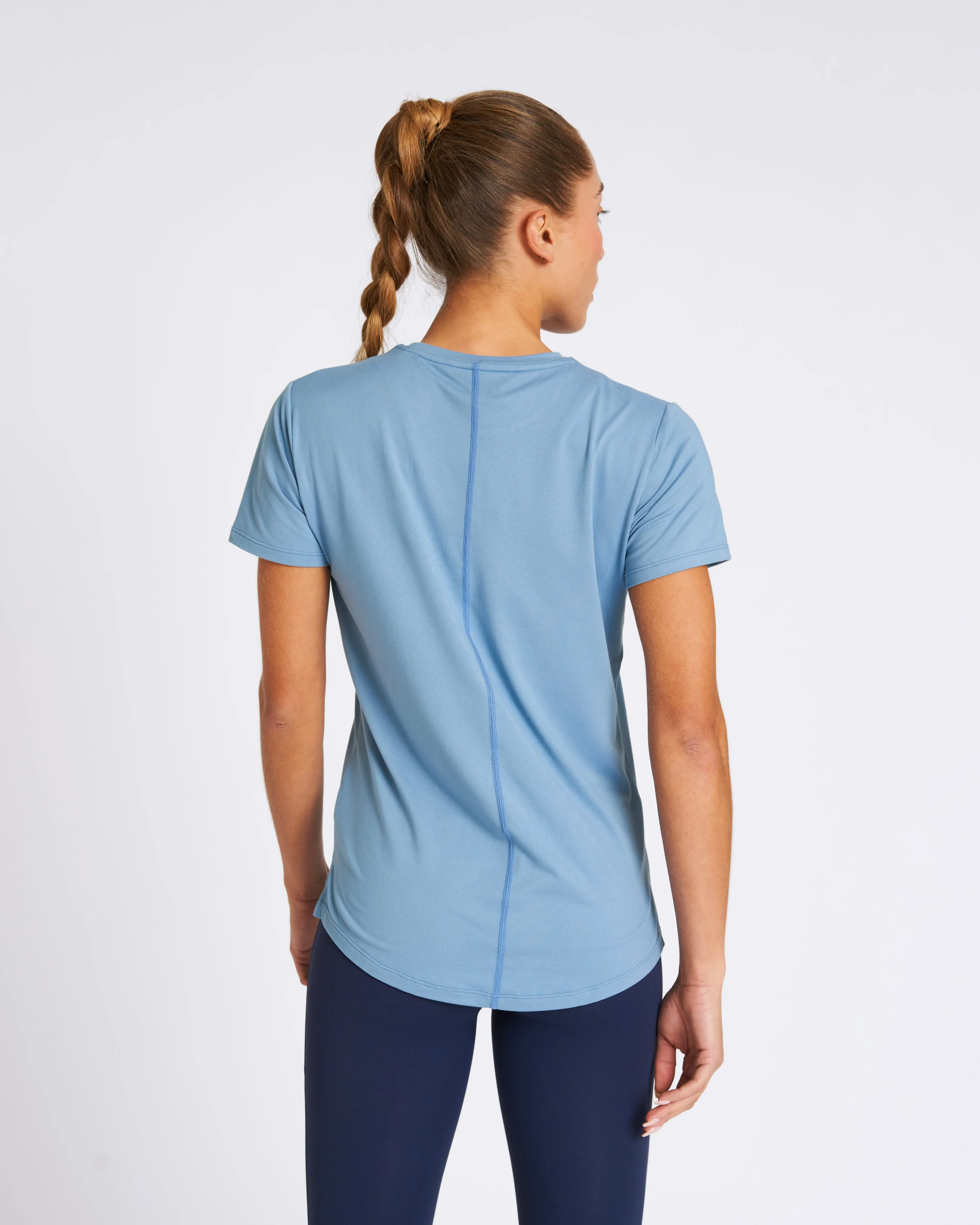 Core Training Tee Blue Shadow